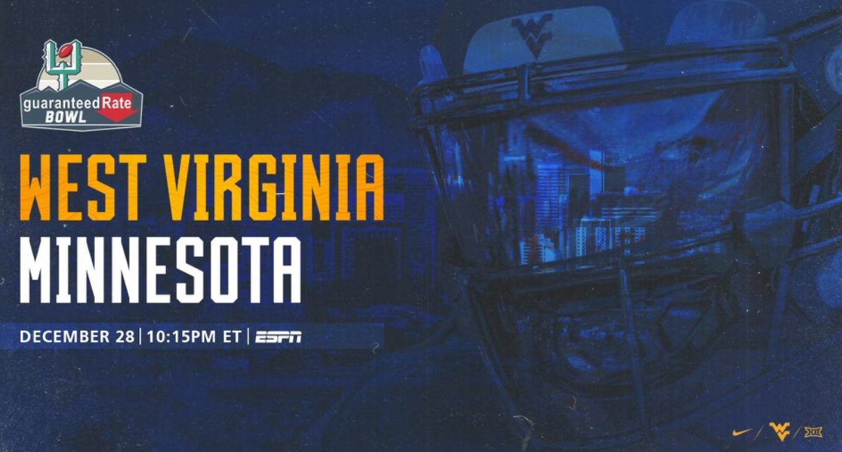 WVU to play Minnesota in the Guaranteed Rate Bowl Ohio Valley Athletics